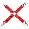 Rojo Deseo sexy cuero hebilla de conexión hebilla cruzada juguete alternativo accesorios equipo para juegos cruzados suministros para adultos 5017