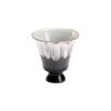 Taza de Cata Mi Yan Glaseado Negro Dorado Plata Taza de Té de Cerámica Hecha a Mano Taza Maestra Retro-Viento Silencioso Taza Individual Juego de Té Kung Fu