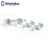 Qingcheng Gcp Ángulo de Brida Tarjeta Acero Galvanizado Tubería de Ventilación Pieza de Instalación Sujetador de Tubería