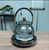 Estufa Eléctrica de Cerámica de Aleación de Gama Alta 1300W Aislamiento Térmico Doméstico Mini Estufa Ultradelgada Cafetera Automática para Té