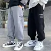 Pantalones de Otoño para Niños Ropa Infantil al por Mayor Nuevos Pantalones Deportivos Largos de Chándal para Niños Primavera y Otoño de Moda