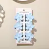 Venta Caliente Transfronteriza 3.5cm Dopamina Set Sencillo de Pinzas para el Cabello Pinzas Pequeñas de Garra para Mujeres Set de Seis Piezas de Pasadores Accesorios para el Cabello