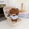Labubu retro peluquería muñeca conjunto de ropa generación uno dos tres Labubu ropa universal chal sombrero de peluche reemplazo