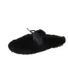 Mocasines planos, forrados de felpa, zapatos de exterior para mujer, nuevos estilos otoño/invierno, zapatos sin cordones, versátiles y cómodos, zapatos de abuela