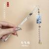Estilo Antigo Hairpin Placa de Ácido Acético Simples Tassel Andar Diário Cabelo Han Roupas Acessórios Novo Estilo Chinês Roupas Antigas Mulheres Hairpin