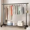 Cabide Simples de Chão Cabide de Roupas Interno Cabide de Armazenamento de Roupas para Quarto Cabide de Secagem de Roupas Doméstico Dormitório Le De Zhu