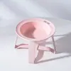 Dopamina Coreia Bd Tigela Tigela Ufo Genuína Tigela Cerâmica para Pet Tigela de Gato Tigela de Comida Proteção de Pescoço Tigela de Água para Gato Universal
