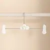 Nuevo Colgador Retráctil de Acero Inoxidable para Pantalones de Adulto y Niño Clip de Nube para Pantalones Soporte Antideslizante para Ropa de Bebé Perchero Doméstico