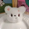 Muñeco Oso de Peluche DIY Accesorios para Zapatos y Ropa Broche Chirriante Muñeco Sombrero Bufanda Accesorios Colgantes