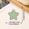 Directo del fabricante: Parches bordados de pentagrama coloridos mini con adhesivo termofusible para ropa, sombreros, bolsos y parches decorativos