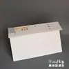 Con tela de dibujos animados con forma de logo tarjeta plegable esquina doblada tarjeta textil muestra de color de tarjeta tarjeta de muestra impresión de tarjeta de muestra perforado tela muestra de tela otro
