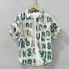 Camisa de manga corta con estampado tie-dye estilo japonés para hombre, popular en verano, artística, corte holgado, casual, sensación de alta calidad, adecuada para adolescentes