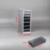 Caja de Elementos de Cajón de Escritorio de Plástico Japonés Caja de Almacenamiento Tipo Bloque de Construcción Estante para Materiales de Componentes Electrónicos Gabinete con Herramienta para Clasificar Tornillos