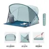 Tienda de playa transfronteriza personalizada, tienda de campaña parasol plegable portátil para la playa, tienda de campaña de ocio familiar para vacaciones en la playa al aire libre