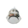 Botão Metálico de Alto Acionamento 22mm Sem Iluminação Inching Autotravante À Prova D'água Pino Pequeno Interruptor Metálico