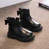 Zapatos para Niñas Zapatos de Algodón de Dos Capas 2026 Otoño/Invierno Niños Bebés Niñas Botas tipo Martin Botas de Princesa para Niñas Pequeñas Botas Cortas con Felpa