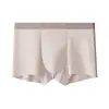 Ropa interior para hombre de hilo de color suave a media cintura, sensible a la temperatura, absorbe la humedad, amigable con la piel, transpirable, alta elasticidad, bóxer sin costuras M0217