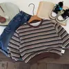 Liquidación, sin devoluciones ni cambios, 15 yuanesSudadera infantil MaiBao, nuevo suéter de rayas para primavera y otoño para bebés y niños pequeños