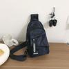 Bolsa de Pecho para Hombre de Nylon Nueva de Verano con Letras Estampadas Bolso Cruzado Deportivo Bolso de Hombro de Nailon Cosido para Exteriores