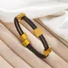 Pulsera Retorcida Grabada con Láser Transfronteriza para Hombre, Pulsera Ajustable de Acero de Titanio, Pulsera Personalizada de Acero Inoxidable de Lujo Ligero