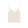 Bm pure girl camisola de renda com laço floral feminina verão novo top curto slim modelador feminino