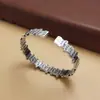 Atacado criativo personalidade moderno legal moda Coringa fofo Grama Tang Prata Esterlina 925 pulseira original retrô casal idoso