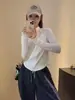 Nova Roupa de Proteção Solar Respirável de Seda Gelada para Mulheres, Jaqueta Fina de Manga Curta Slim Fit com Gola Alta para Esportes ao Ar Livre, Refrescante e de Secagem Rápida para Yoga