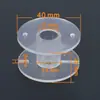 Estrutura de Indutor Transparente ABS Divisor de Frequência Bobina de Indutor Oca Carretel Suporte Redondo de Plástico Carretel de Fio Integrado Áudio