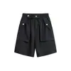 Ropa para Hombre Beijie 2026 Verano Nuevo Estilo Pantalones de Bolsillo Tridimensionales con Caída Shorts Casuales de Moda Pantalones Rectos de Cinco Puntos