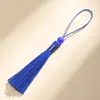 7cm Pequeno Marcador de Página com Borla e Contas Vintage Borla Pingente Decorativo DIY Acessório Borla para Atacado
