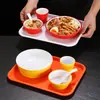 Tigela e Prato de Arroz Pata de Porco em Melamina, Tigela Bibimbap Estilo Coreano Comercial para Churrasco, Tigela de Arroz com Bife de Frango, Tigela de Arroz com Carne Especialmente Cozida, Tigela para Fast Food, Louça