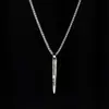 Corrente de Titânio da Moda Hip-Hop Unissex Longa Choker Cool Acessório de Moda Pingente de Moda Simples Corrente para Suéter Estilo Ins