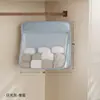 Bolsa de Armazenamento de Malha Suspensa para Roupa Íntima Armário de Dormitório Armazenamento para Meias Roupa Íntima Bolsa de Armazenamento Suspensa Três em Um