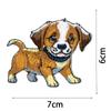 Nuevos Adhesivos de Tela Bordados Serie Cachorros Moda Dibujos Animados Transfronterizos Lindo Bordado a Máquina Etapas Accesorios Ropa Infantil Parches