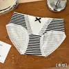 Ropa interior de algodón puro antibacteriana para niñas dulces de 10A con entrepierna extendida, ribete de encaje transpirable, bonitos panties triangulares de cintura media para adolescentes
