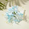 Acessórios de Cabelo Flor Artificial 3D Impressa em Poliéster Transfronteiriços Europeus e Americanos Acessórios de Cabeça Presilha de Cabelo Flor Artificial Doce de Verão DIY