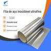 Cinto de aço inoxidável personalizado, ultrafino, 301, com corte zero, cinto de precisão de aço inoxidável de alta elasticidade, atacado de fábrica