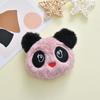 Bonito urso cabeça de gato broche de pelúcia cachecol chinelos decoração acessórios diy telefone celular shell material cocar acessórios de roupas