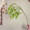 Plantas Verdes Simuladas Transfronteiriças Mais Vendidas Feijão Janela Paisagismo Casamento Teto Arranjo de Flores Vagens Coloridas Fabricante Atacado