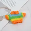 Directo del fabricante: Gorros de punto hechos a mano, mini gorros de lana lindos para DIY, decoración de muñecas, accesorios de punto, gorros
