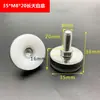 M8M6 Base Blanca Acero Inoxidable Pad de Pie Ajustable Taza de Ajuste para Pie Pad de Pie para Piso Pad de Pie para Mesa