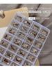 Acessórios de Nail Art Premium Cor de Seda com Fundo Pontiagudo de Strass 2026 Tendência Champagne Quadrado Formato de Doce Coração Irregular Decorações de Unha