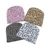 Sombrero de Punto Tejido Nuevo Otoño e Invierno Shein Transfronterizo Jacquard Leopardo Cálido Frío Sombrero Casual Todo Fósforo Sombrero de Lana Sombrero de Invierno para Mujer