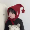 Chapéus Infantis para Outono e Inverno, Chapéus de Lã Tricotados Quentes e Espessos com Proteção para as Orelhas para Meninos e Meninas, Chapéus de Elfo Fofos à Prova de Vento