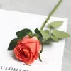 Flor Artificial Nova Rosa Solitária Buquê de Rosas Enfeites de Decoração de Casa de Alto Padrão Mar de Flores Artificiais Arranjo de Casamento