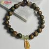 Pulseira de Sândalo Vermelho, Jade, Aventurina, Cabaça, Novo Rosário, Joia Criativa, Pequena Pulseira