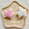 Lindo Dibujo Animado Tortuguita Peluche Broche Bolso Infantil Ropa Colgante DIY Accesorios Decorativos Accesorios