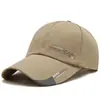 Nuevo Sombrero de Primavera y Otoño para Hombre con Visera Extendida Estilo Coreano Gorra de Béisbol Sombrilla y Protección Solar para Exteriores Gorra de Viaje