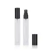 Producto Nuevo del Fabricante Botella de Spray para Perfume Cuadrada de 10 ml Botella Transparente Portátil Dispensadora Botella de Empuje para Envase Cosmético