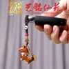 Llavero Colgante Zodiaco Caballo Sándalo Tallado Artísticamente Madera Maciza Caballo Mecedora Colgante para Bolso Colgante Año del Caballo